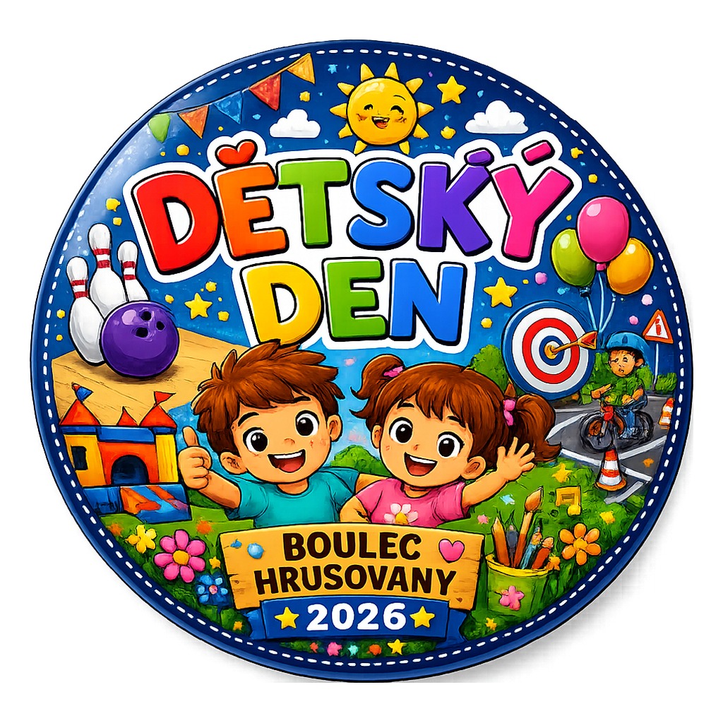 Přední strana placky s vlastním motivem